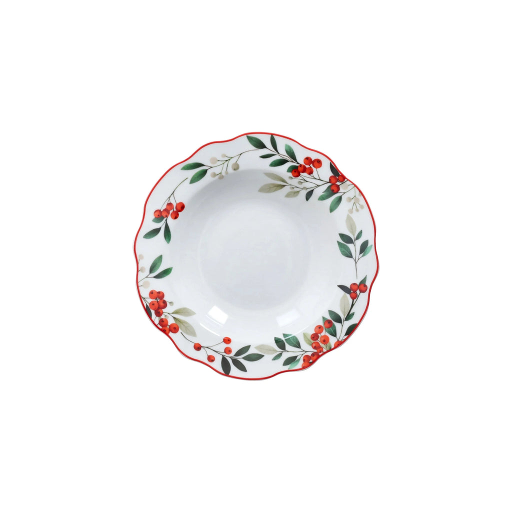 VAJILLA HOLLYBERRY 18 PIEZAS