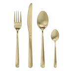 SET 24 CUBIERTOS CHAMPAGNE