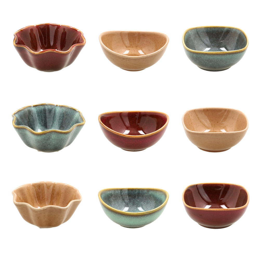 Set 3 boles Shizen Terra 10 cm