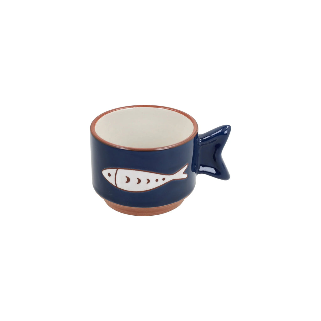 SET 6 TAZAS PECES 160 CC