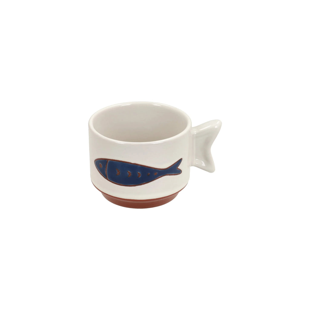 SET 6 TAZAS PECES 160 CC