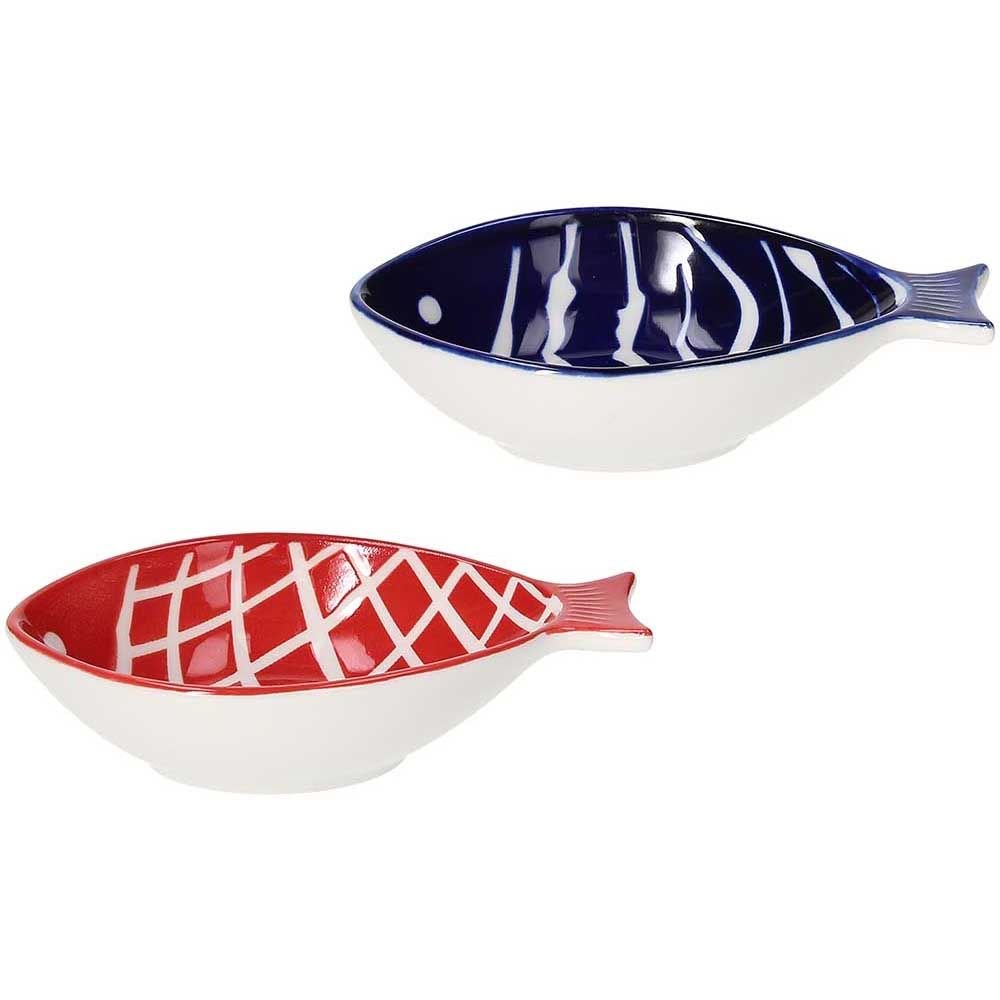 SET 2 BOLES PEZ AZUL Y ROJO