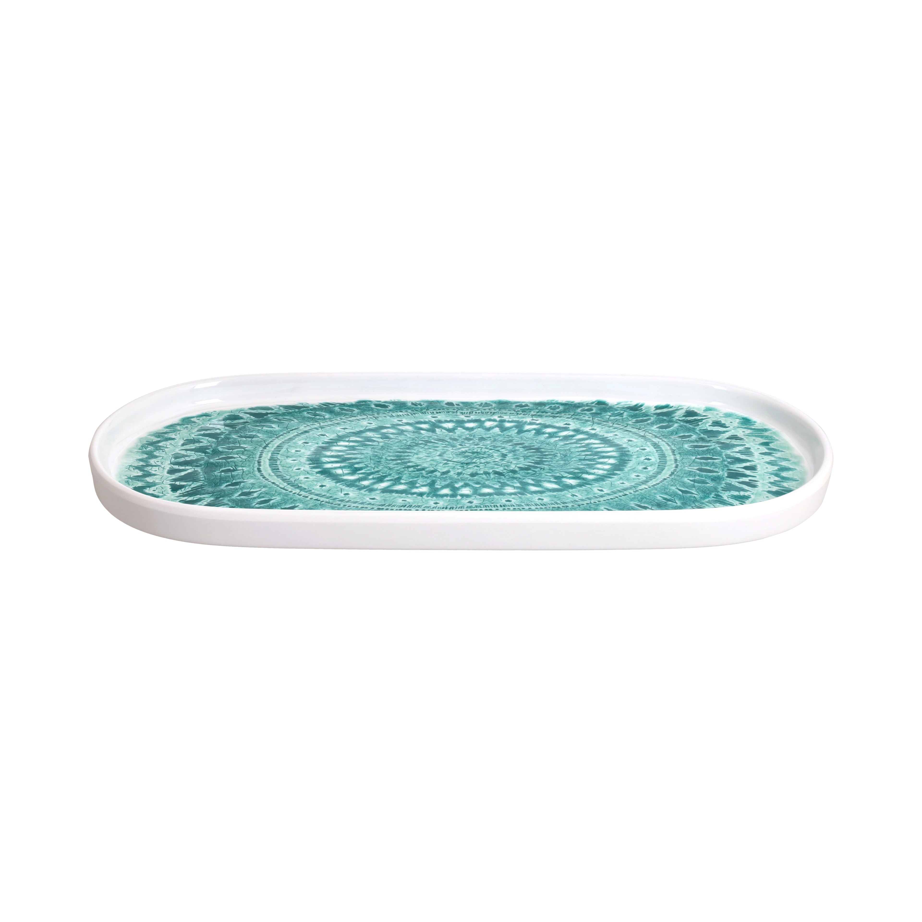 Plato ovalado de melamina 29 cm Azumar