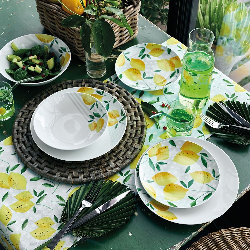 MANTEL ESTAMPADO LIMONES