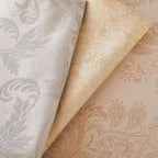 MANTEL JACQUARD PLATA CON RELIEVE