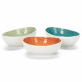 SET 3 BOLES CERÁMICA INTERIOR COLOR 14 CM