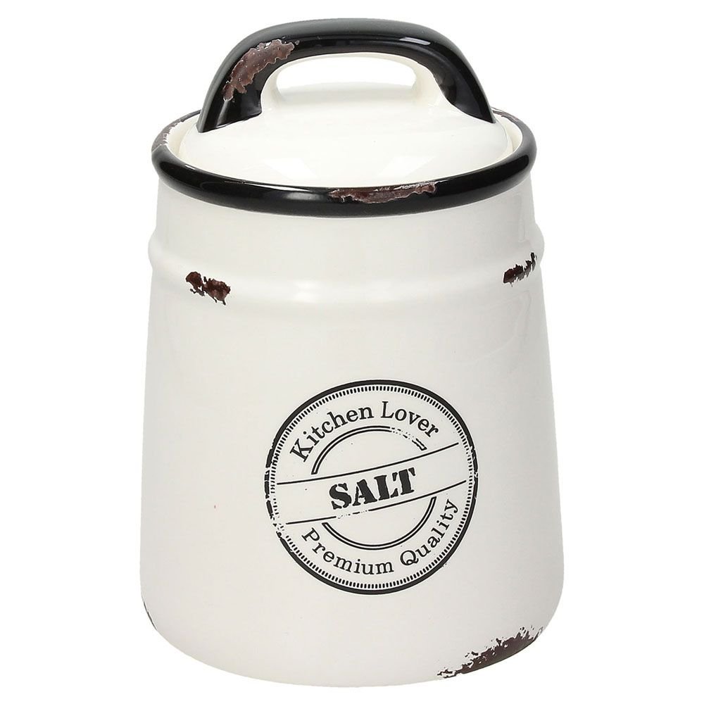 BOTE SAL PORCELANA VINTAGE