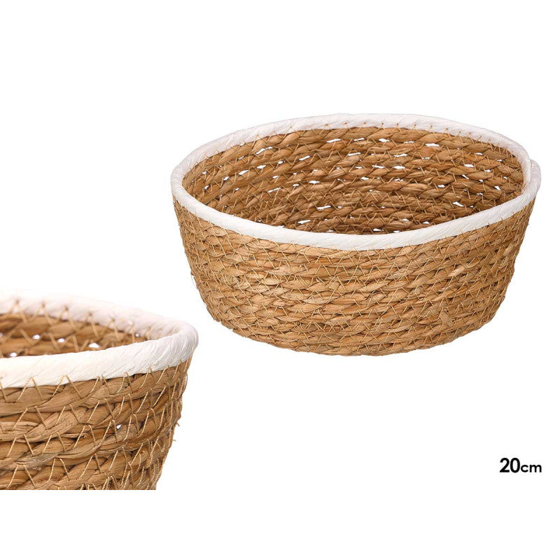 CESTO REDONDO 20CM BLANCO · foto 4