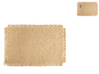 Individual yute rectangular natural 30x45 cm