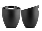 Cubitera Iglú acrílica negra
