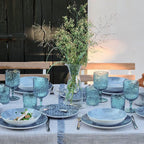 MANTEL VOLTERRA AZUL SUAVE 150×300CM