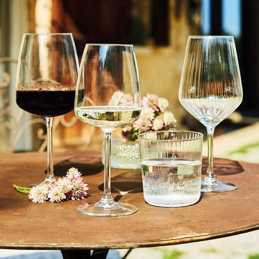 SET 6 COPAS DE VINO AURA