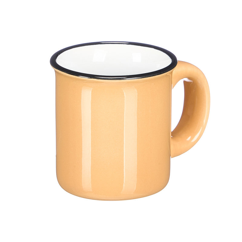 SET 4 TAZAS DE CAFÉ 90ML ASA Y BORDE NEGRO · foto 3