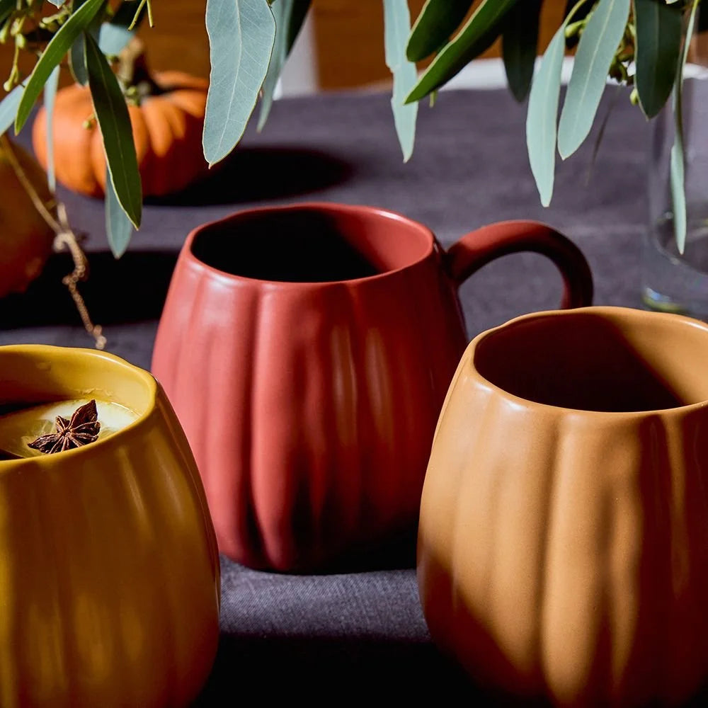 SET 3 TAZAS CALABAZA