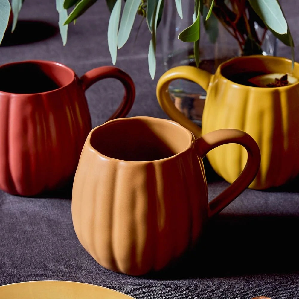 SET 3 TAZAS CALABAZA