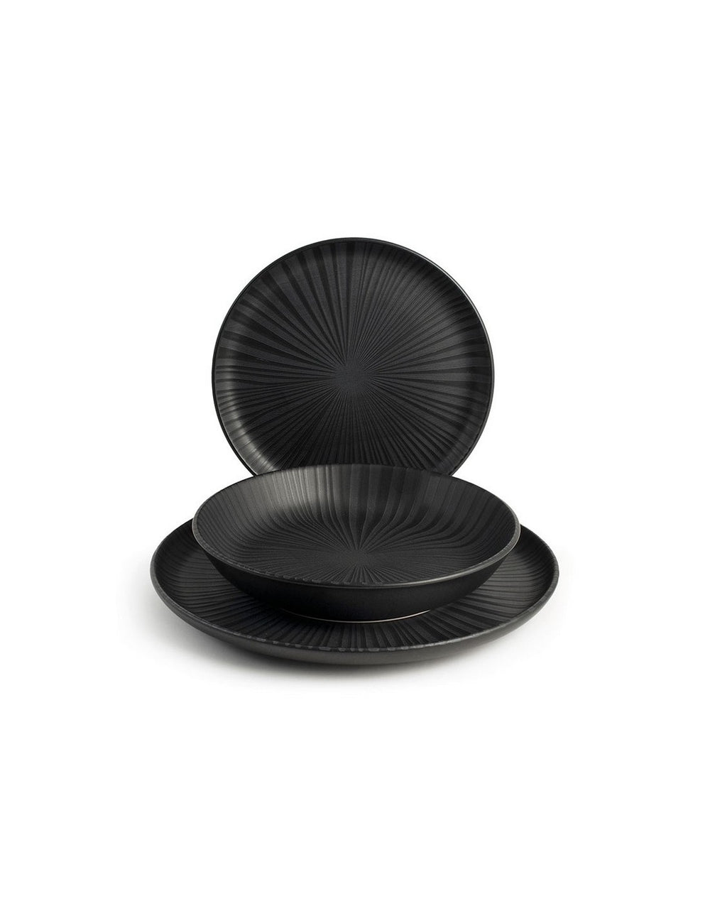 Vajilla Venere negra, 18 piezas