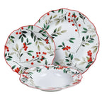 VAJILLA HOLLYBERRY 18 PIEZAS